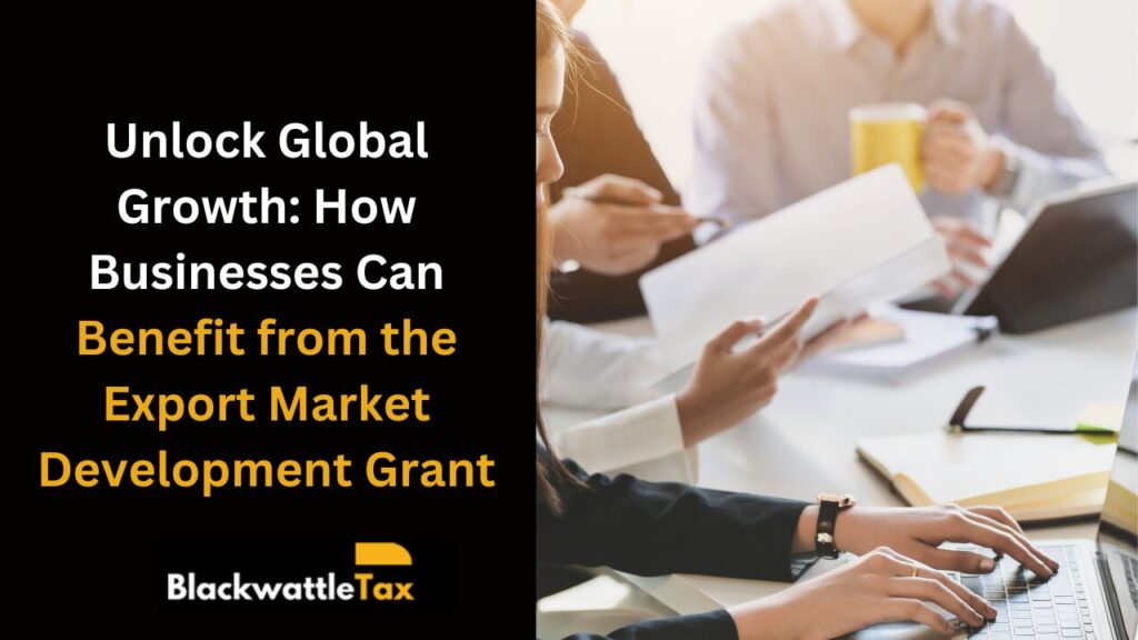 Unlock Global Growth How Businesses Can Benefit from the Export Market Development Grant (EMDG)